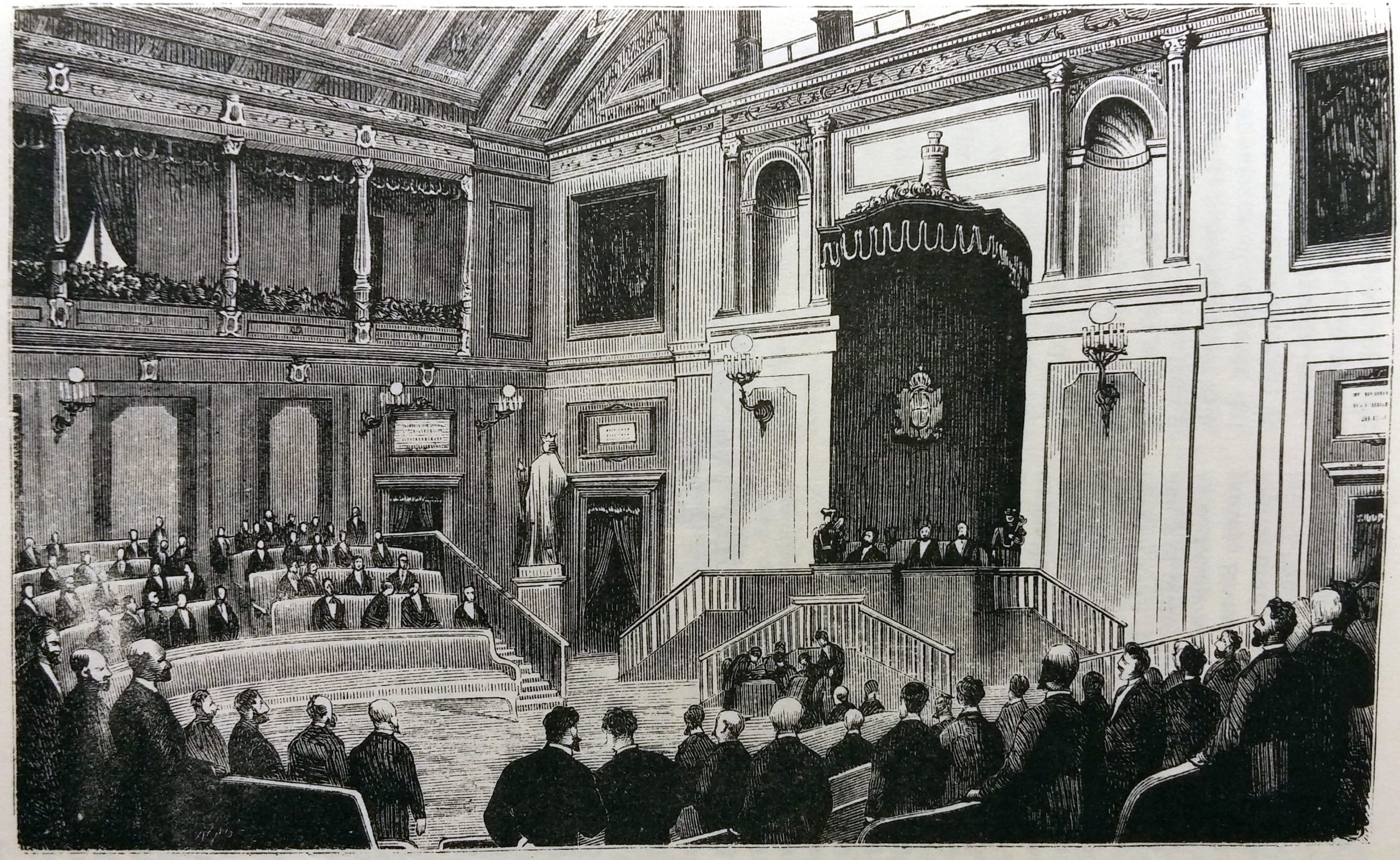 Salón de Sesiones en 1931